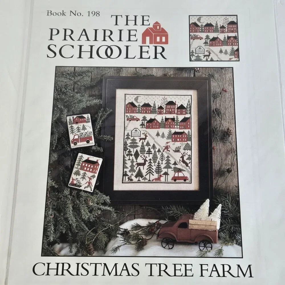 Prairie Schooler Cross Stitch Patterns 198 Christmas Tree Farm 133 Winter Wind